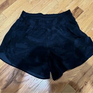 lululemon athletica Black Camo Athletic Shorts